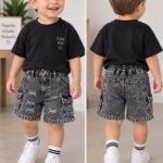 Short Cargo Denim x5