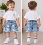 Short Cargo Denim x5 - Imagen 2