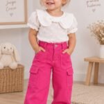 Wide Leg Cargo Fucsia x5
